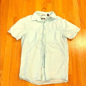 Casual short sleeve button down